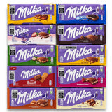 Kit 10 Un. Chocolate MILKA 100g Importado - Vários Sabores