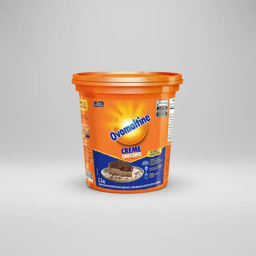 Creme de Ovomaltine Crocante para Recheios, com Avelã e Cacau – 2,1kg