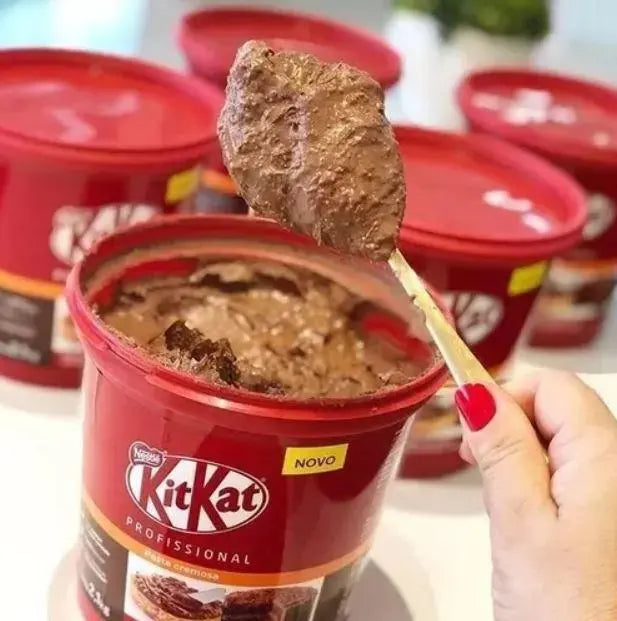Kit Creme De Ovomaltine Cremoso 2,1kg + Nutella 3kg + Kitkat Pasta 1kg