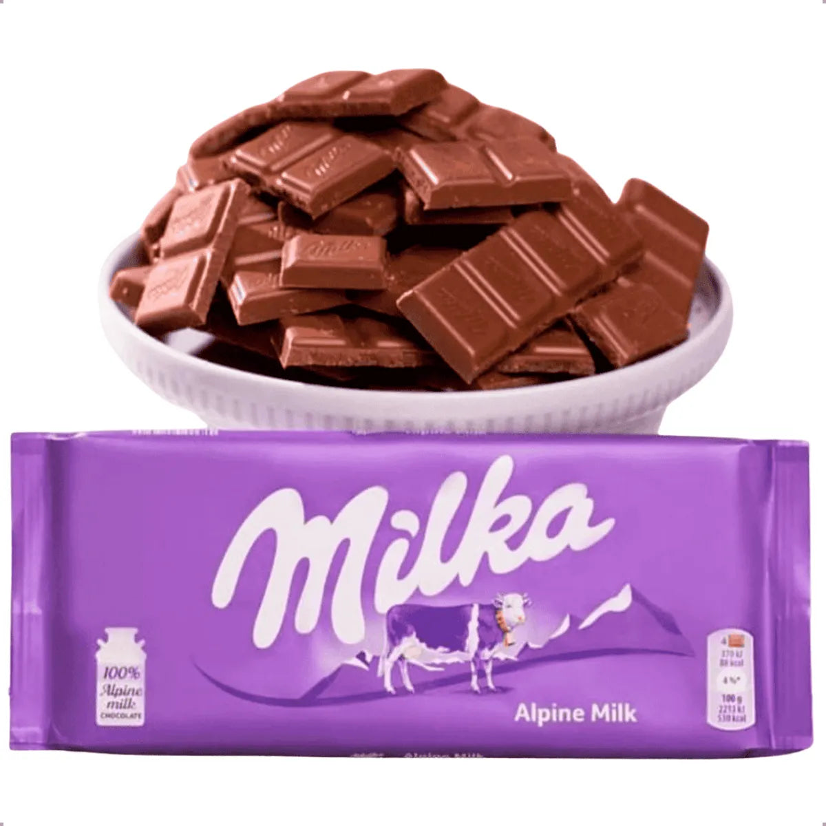 Milka Alpine Milk 100g