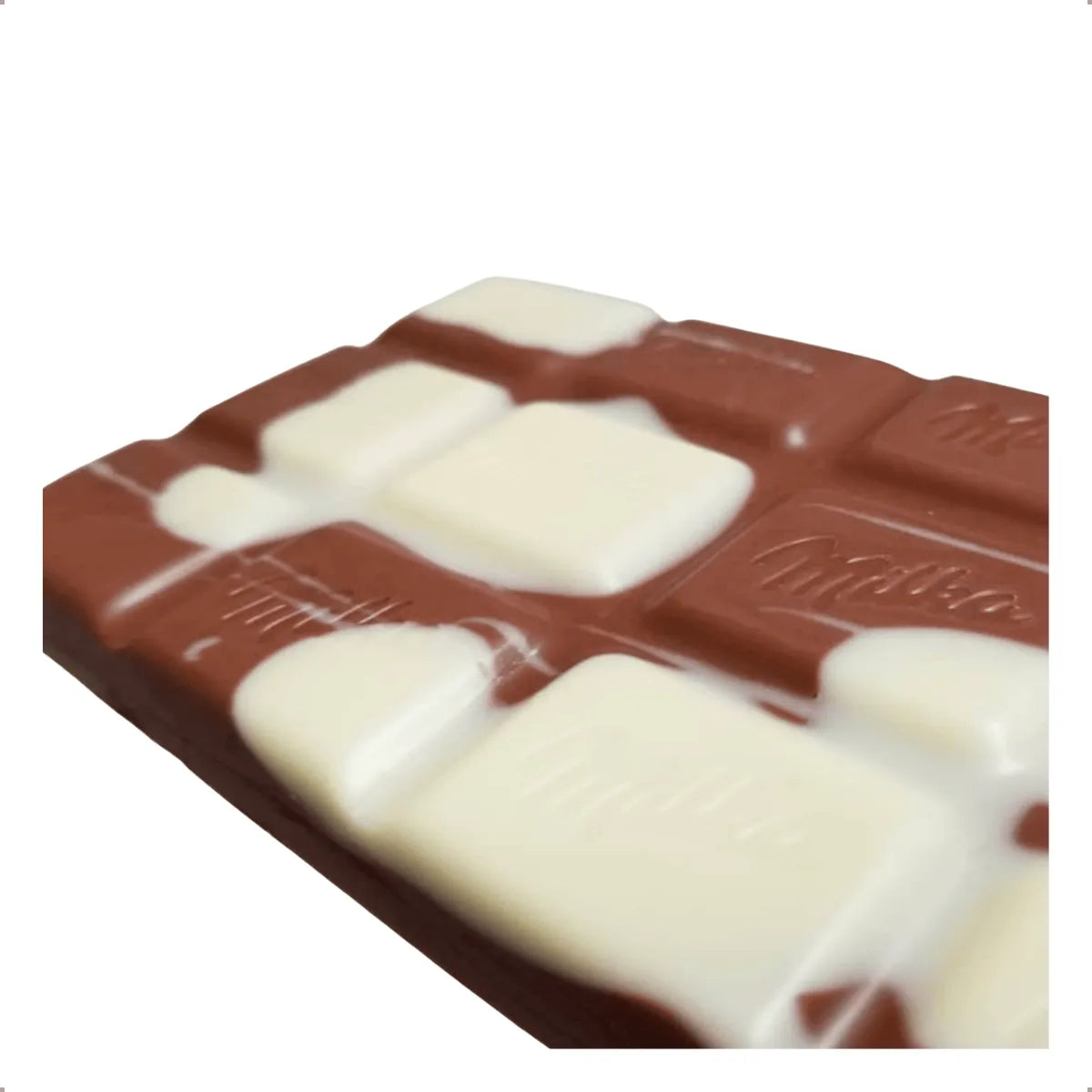 Kit com 3 chocolates milka mistos branco e ao leite