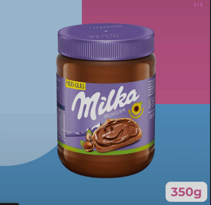 Milka Creme De Avela 350g