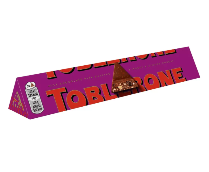 Toblerone Amendoa e Fruta 100gr